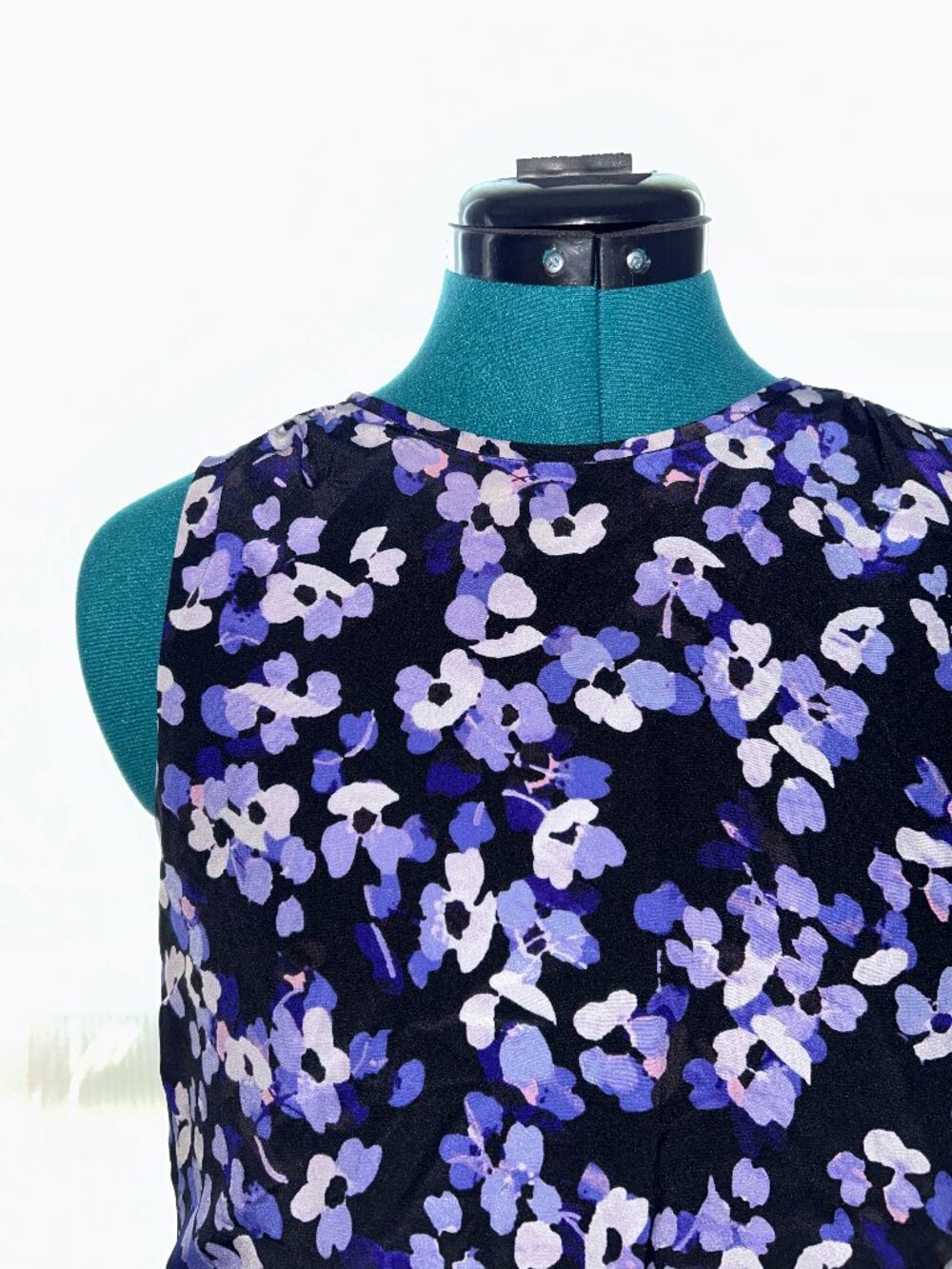 Floral Kate Spade Double Layer Sleevless Blouse, XS